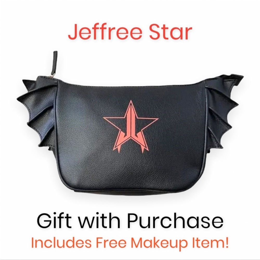 BUNDLE 4 items bag Jeffree Star Limited Edition-Witch brew scrub,balm,bag,hat